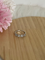 Anello Luce Veretta in Acciaio Inossidabile Regolabile con 4 Punti Luce – Design Elegante e Anallergico