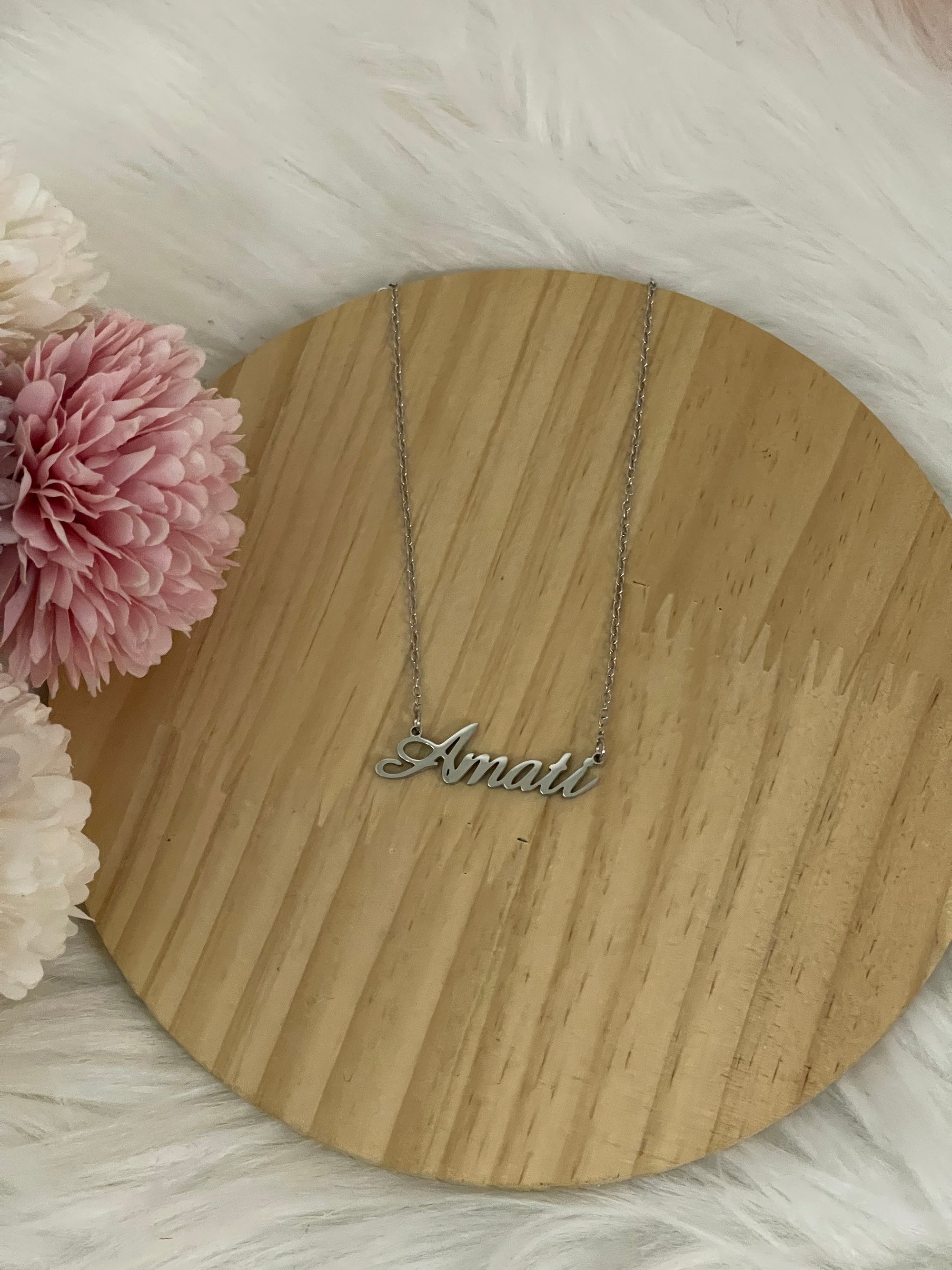 Collana "Amati" in Acciaio – Il tuo promemoria quotidiano di Amore