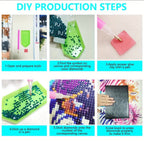 Kit Diamond Painting "Fata Ballerina Incantata" – Kit Completo Fai-da-Te 20x20cm