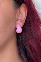 Orecchini Goccia Effetto Specchio – Colori Mix