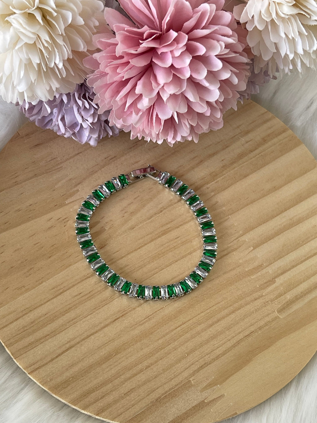 Bracciale Tennis Zafira in Acciaio con Zirconi Cubici – Brilla Ogni Giorno