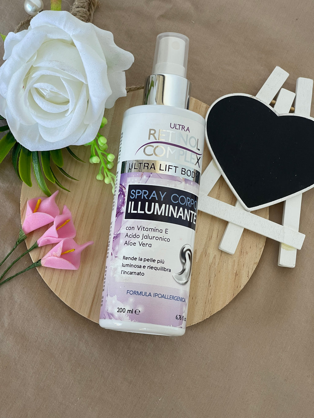 Ultra Retinol Complex – Spray Corpo Illuminante Ultra Lift Body (200 ml)