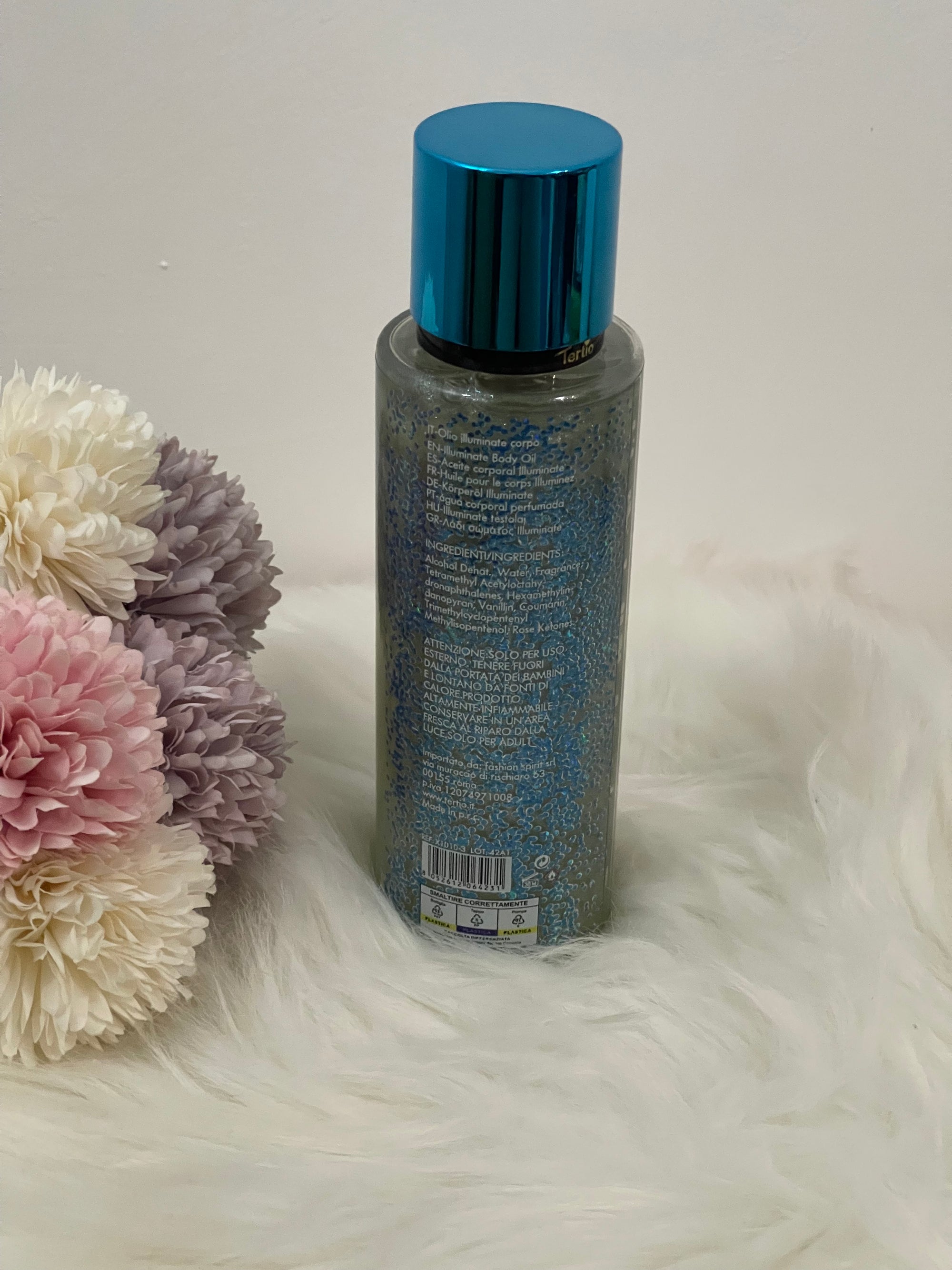 Tertio Paris Diamond Blue - Acqua Profumata Corpo Illuminante (250ml)