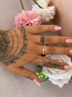 Anello Cupido con cuore in argento 925 con zirconi – Gioiello romantico donna