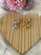 Orecchini Goccia – Finitura Gold & Silver