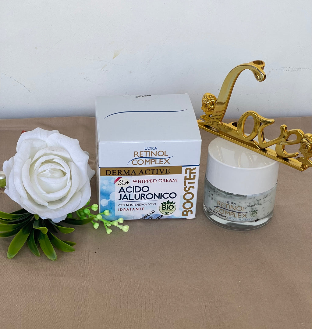 Ultra Retinol Complex – Crema Viso Idratante con Acido Jaluronico 35+