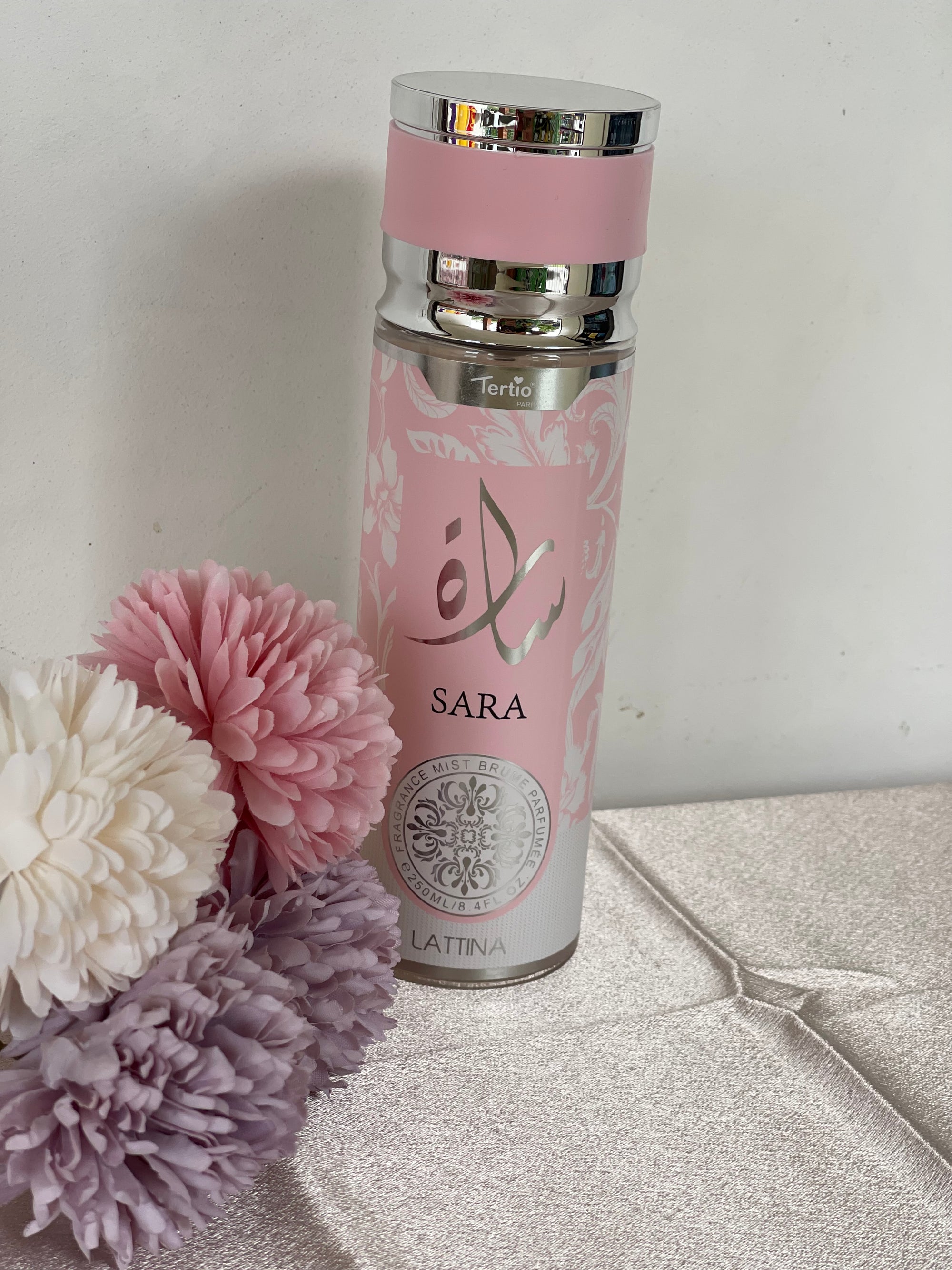 Acqua Corpo Profumata Araba “Sara” – Equivalente Yara Lattafa, Fragranza Floreale e Avvolgente 250 ml